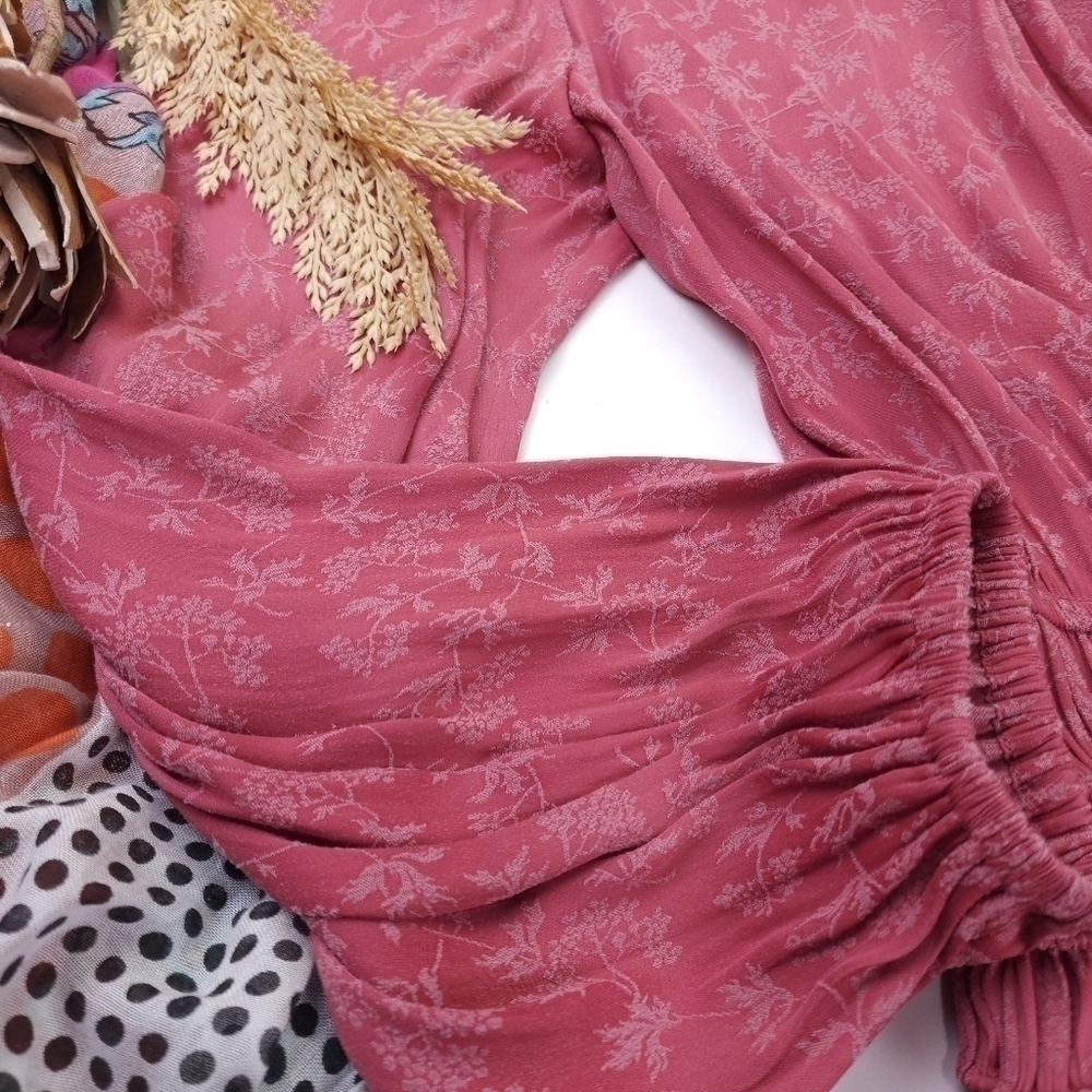 Current Air Anthropologie Pink Dress Sz L - Picture 6 of 13